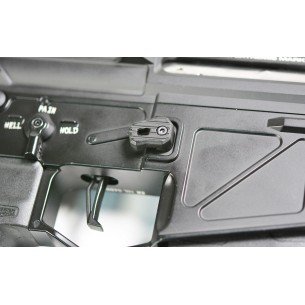 Airsoft APS Phantom Extremis Rifle V2 Silver Edge Long/Short Ambi Fire Selector 
